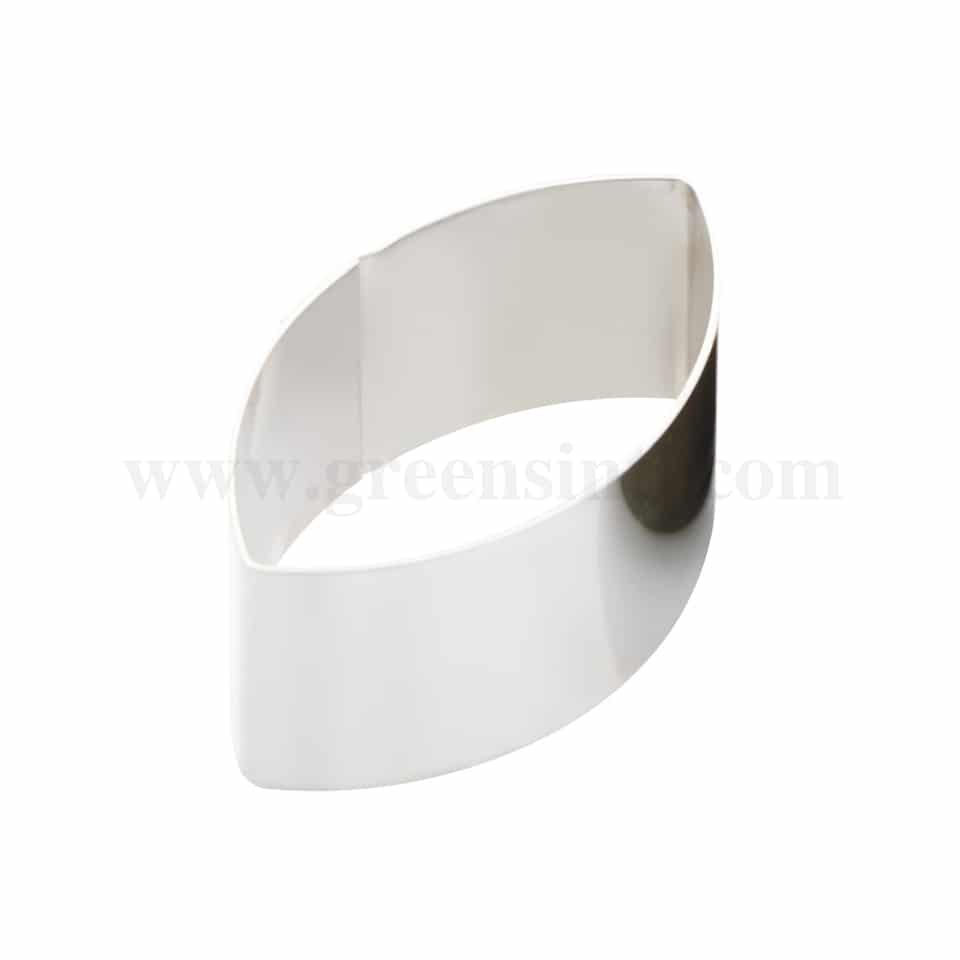 MARTELLATO Stainless Steel Cake Band Calisson 90 x 50 x h40 mm