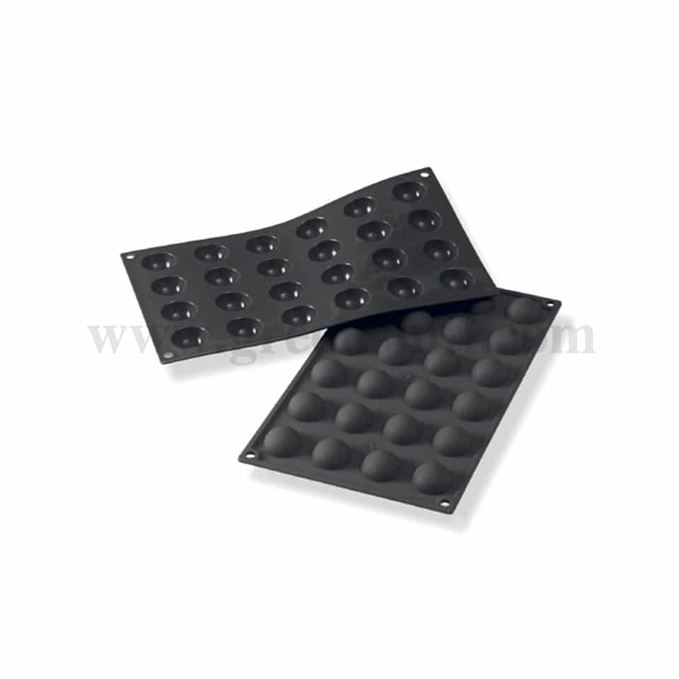 MARTELLATO Silicone Mould Half Sphere D 30 x  h 15 mm