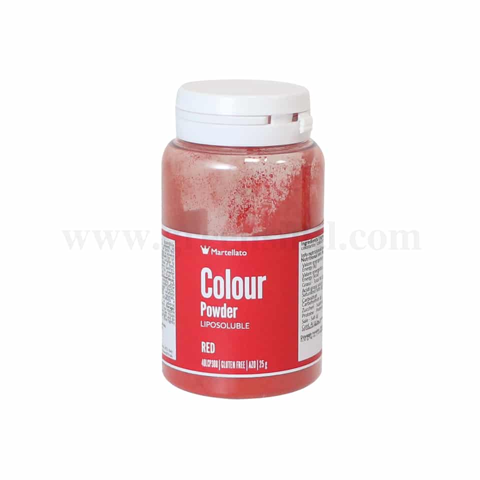 MARTELLATO Colour Dust Liposoluble - Red 25g