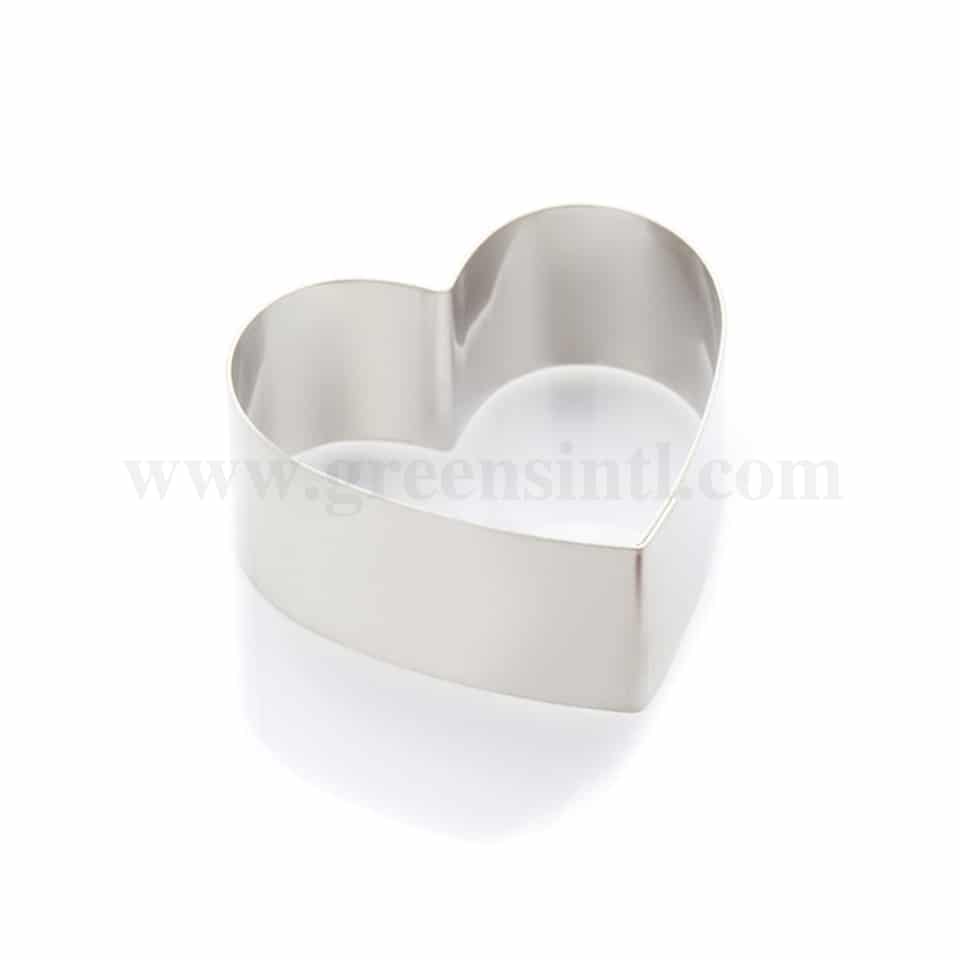 MARTELLATO Heart Cake Ring D 140xh 50 mm