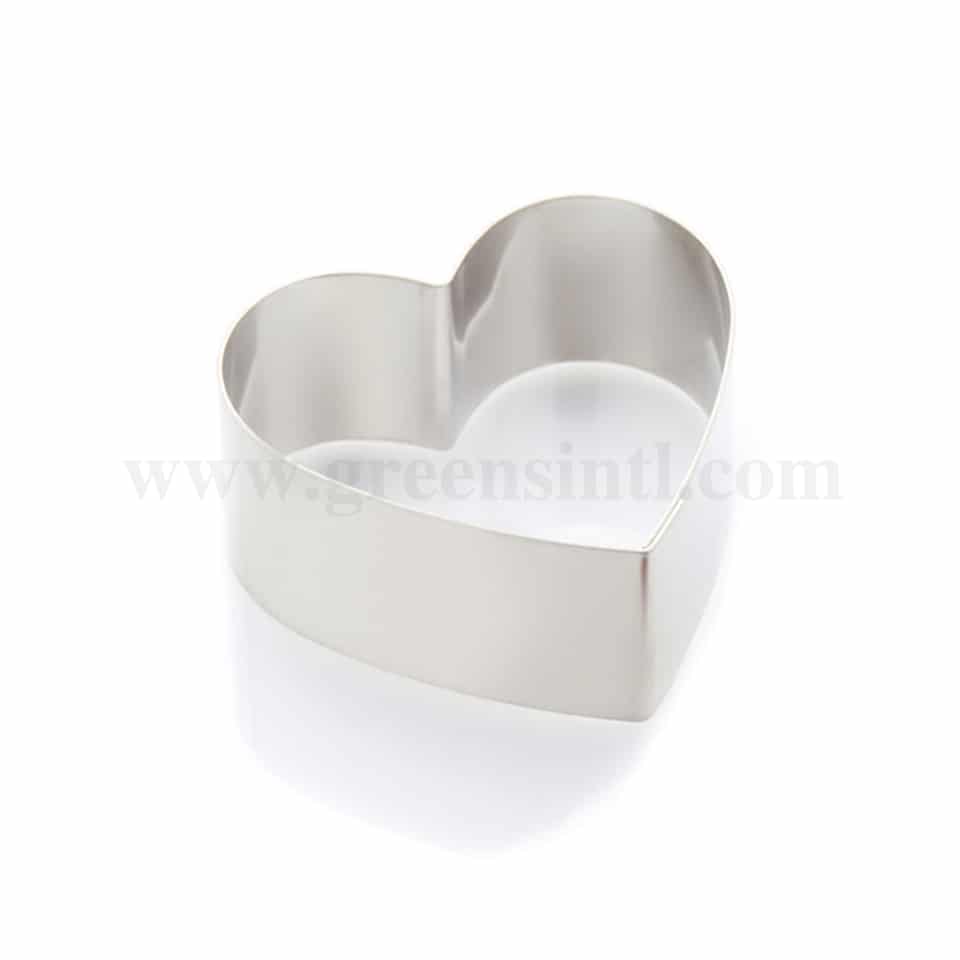 MARTELLATO Heart Cake Ring D 160xh 50 mm