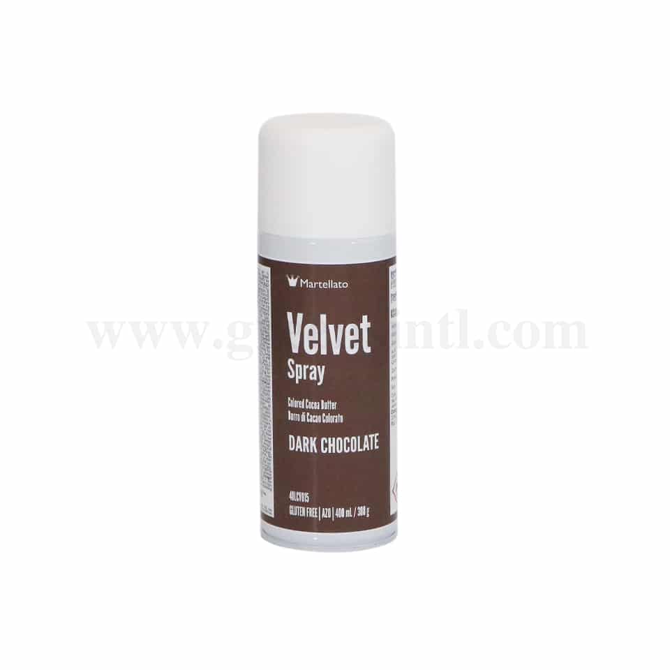 MARTELLATO Velvet Spray Dark Chocolate 400 ml / 308 g