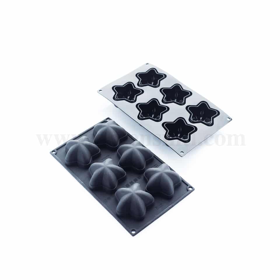 MARTELLATO Food-grade Silicone Mould Marina 77 x 74 x h40 mm