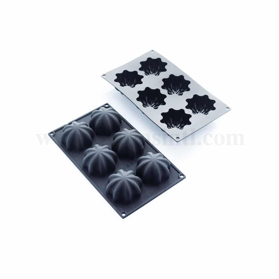 MARTELLATO Food-grade Silicone Mould Medusa 72 x 72 x h40 mm