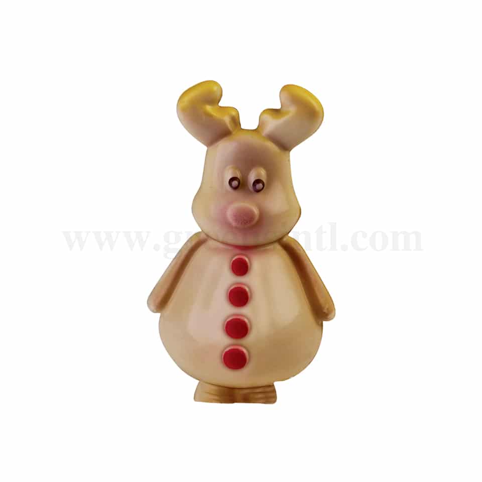 MARTELLATO Polycarbonate Christmas Reindeer Mould 46 x 45 h 100 m