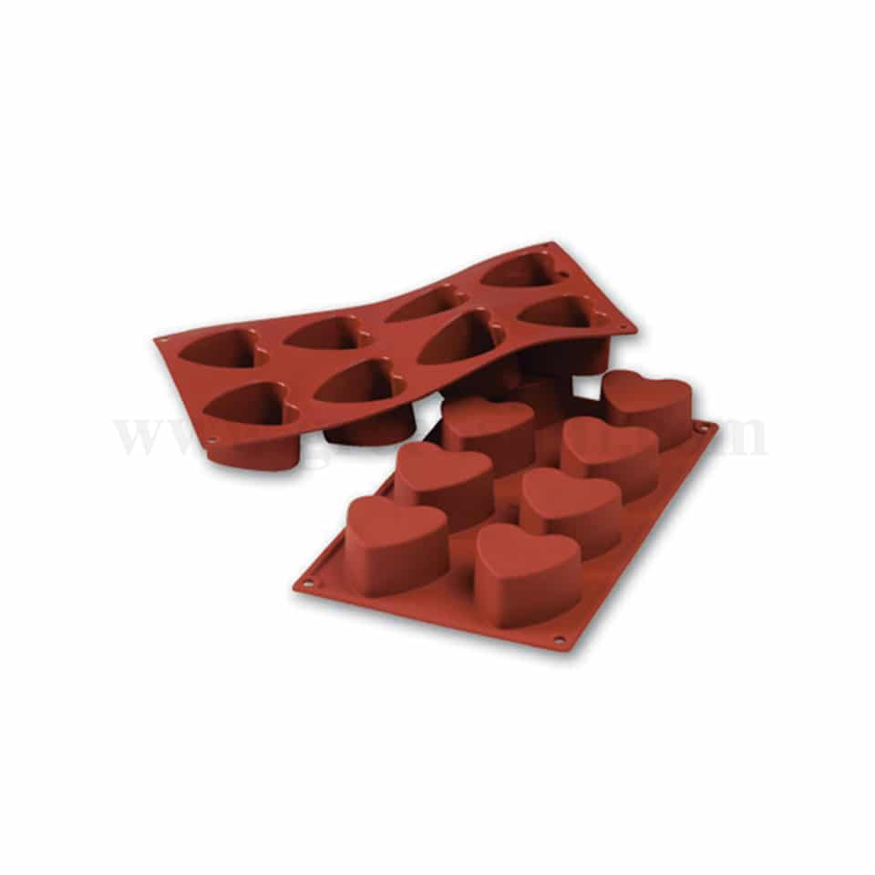 MARTELLATO Silicone Mould Heart D60 h 35 mm