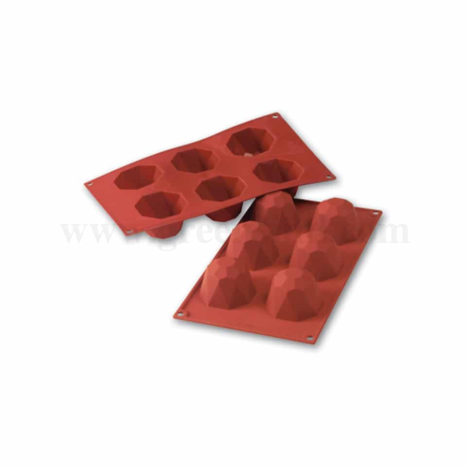 MARTELLATO Silicone Mould Diamond D68 h 45 mm