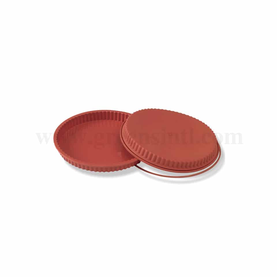 MARTELLATO Silicone Mould Flan Pan D 240 h 30 mm