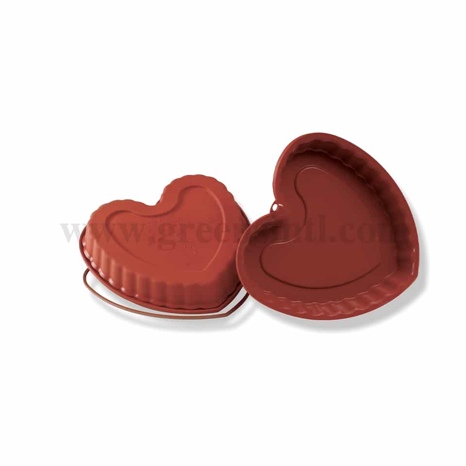 MARTELLATO Silicone Mould Heart 220x218 h 40 mm