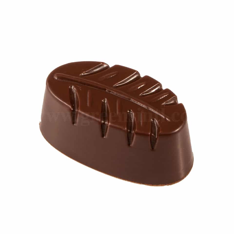 MARTELLATO Polycarbonate Chocolate Mould 38x22 h15mm