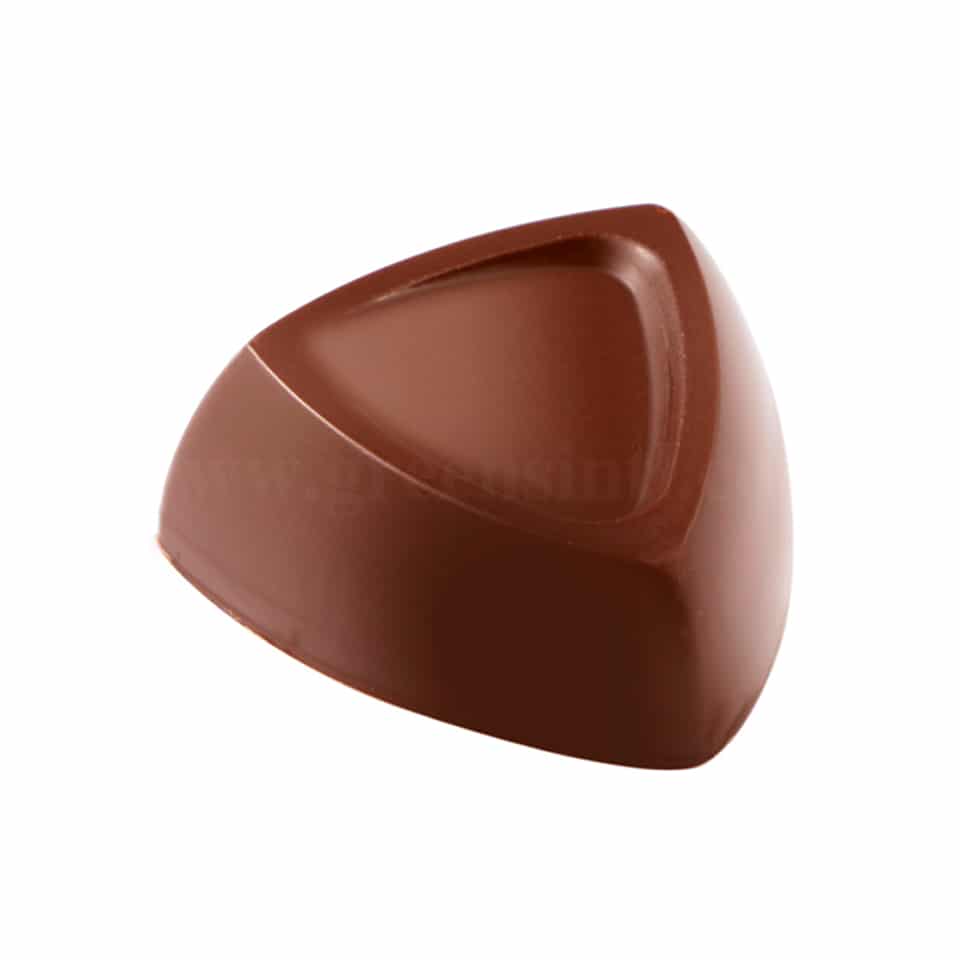 MARTELLATO Polycarbonate Chocolate Praline Mould 33 x 33 h 15 mm