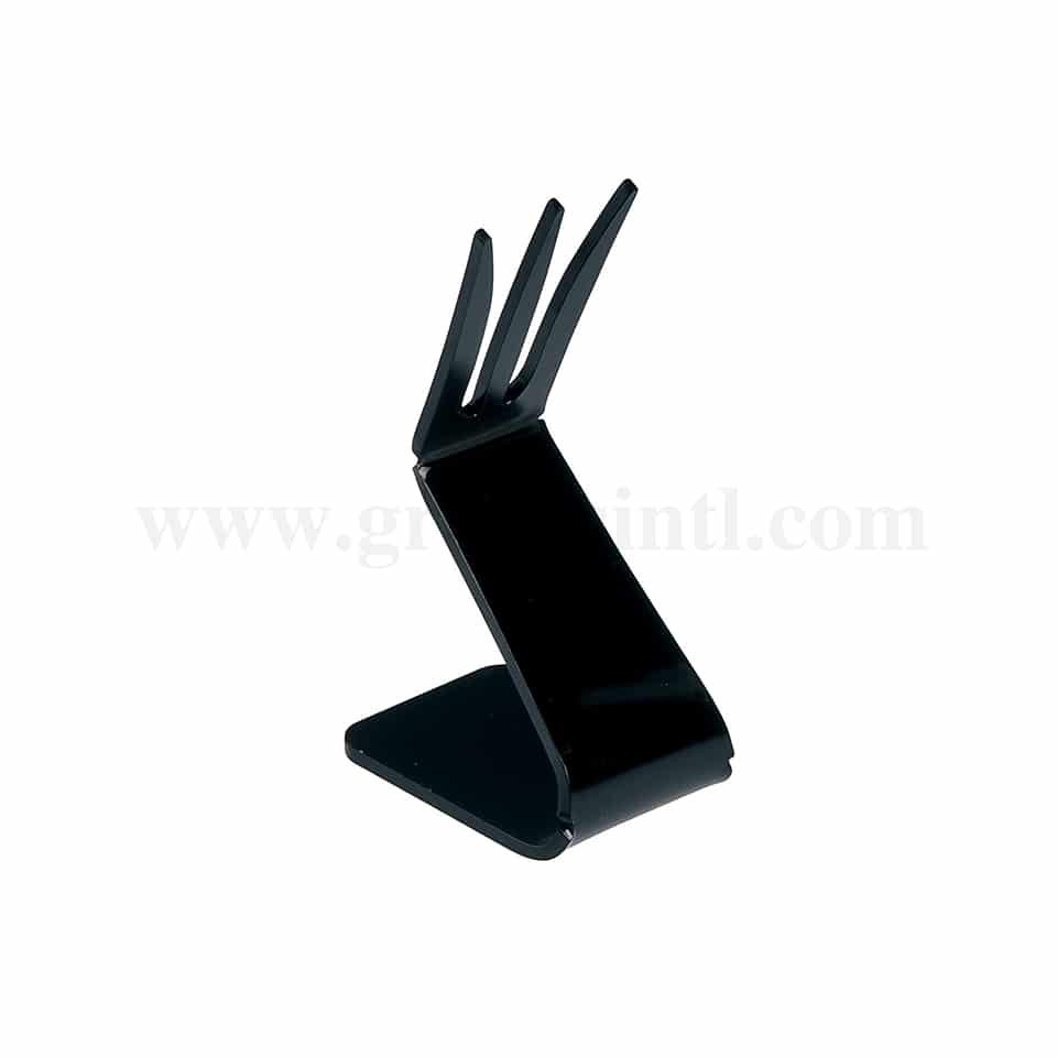 MARTELLATO Plastic Flatware Black 75 mm