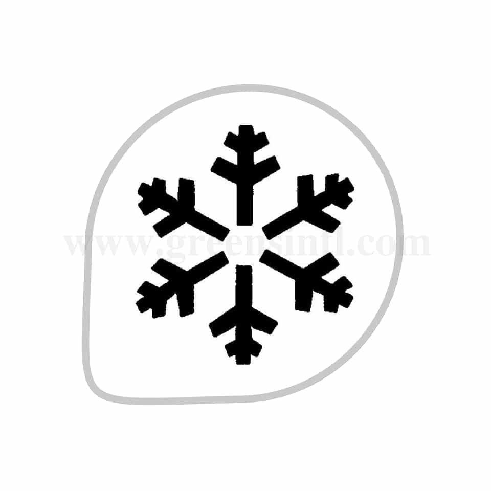 MARTELLATO Stencil Snowflake D260mm