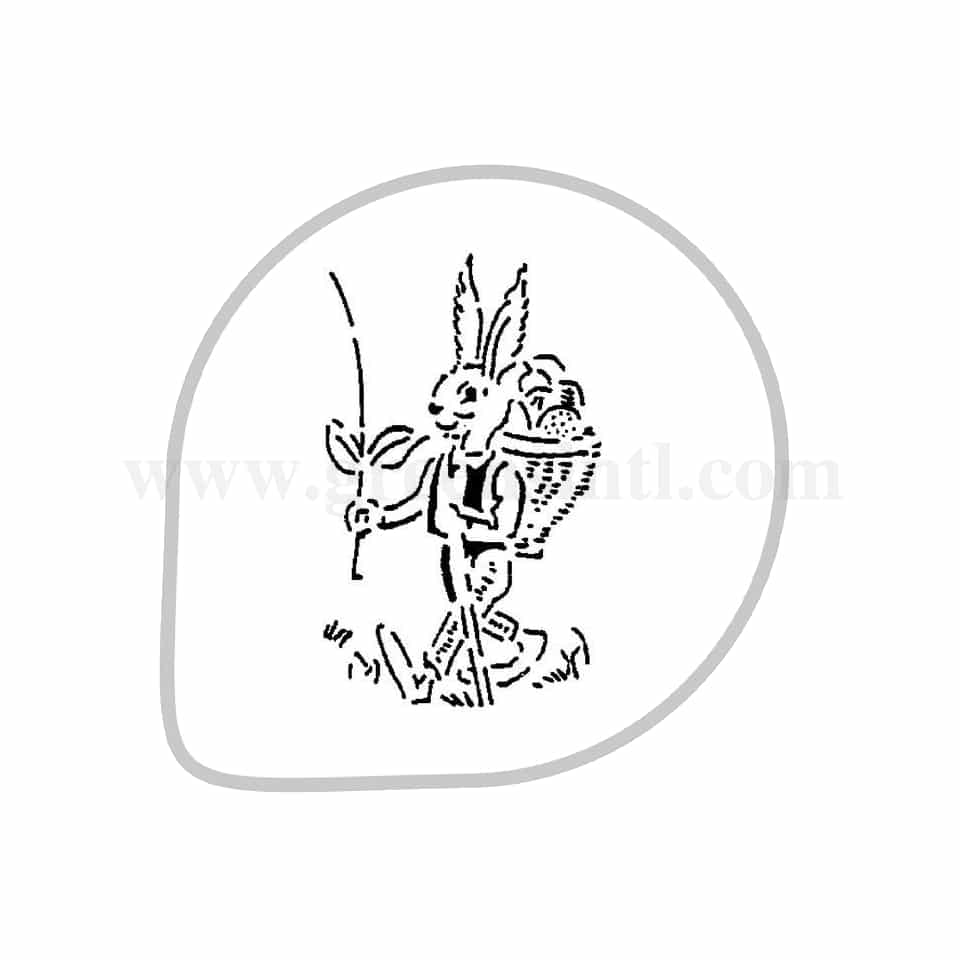 MARTELLATO Stencil Rabbit D260mm