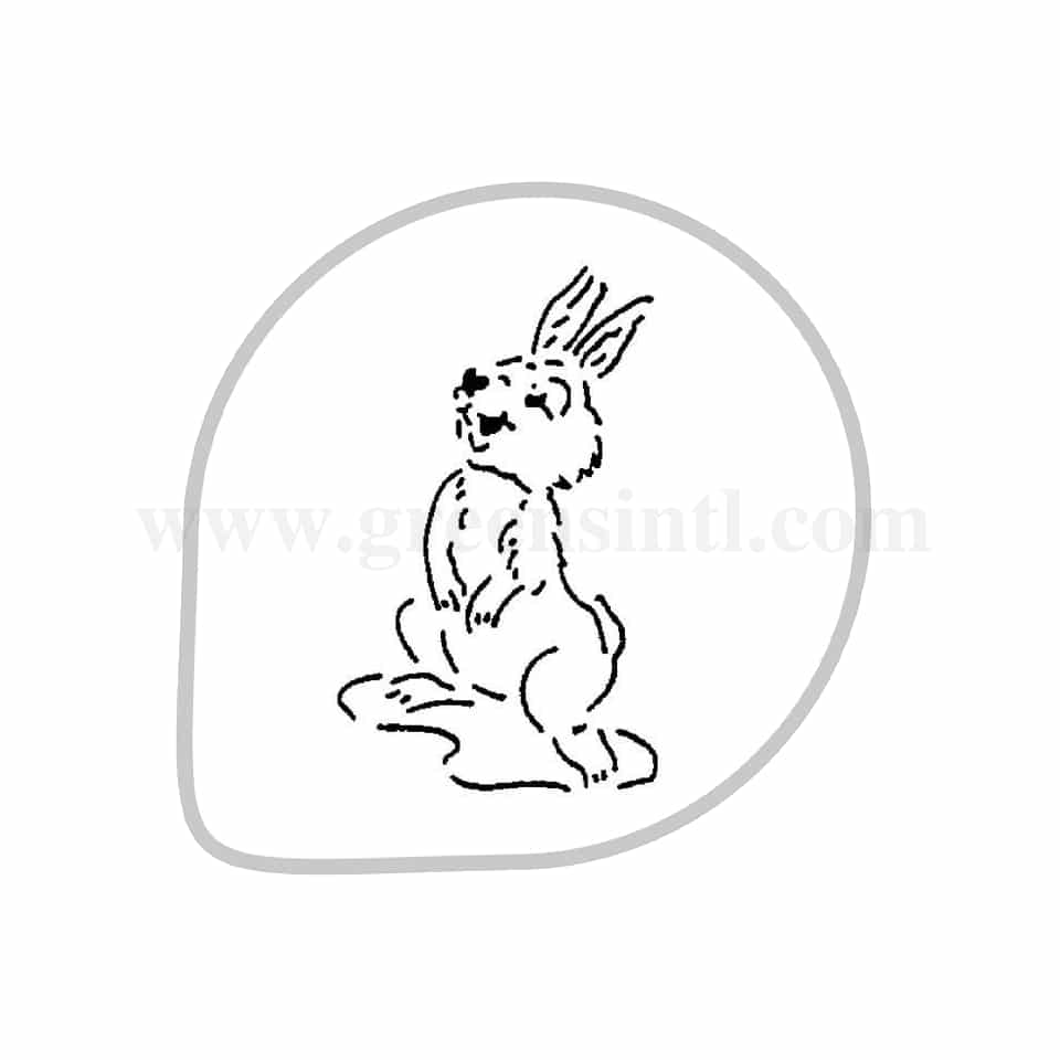 MARTELLATO Stencil Rabbit D260mm