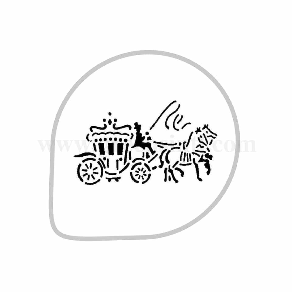 MARTELLATO Stencil Chariot D260mm