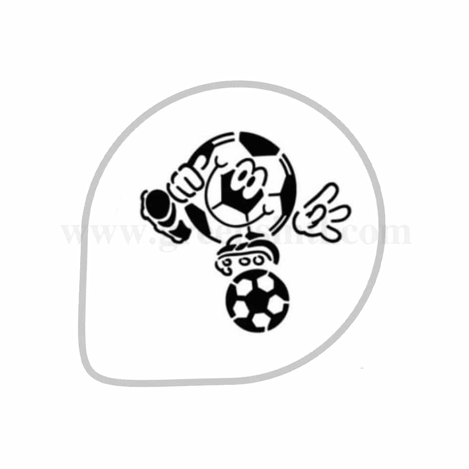MARTELLATO Stencil Football D260mm