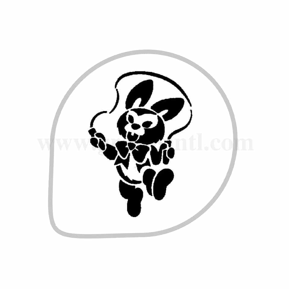 MARTELLATO Stencil Rabbit D 260 mm