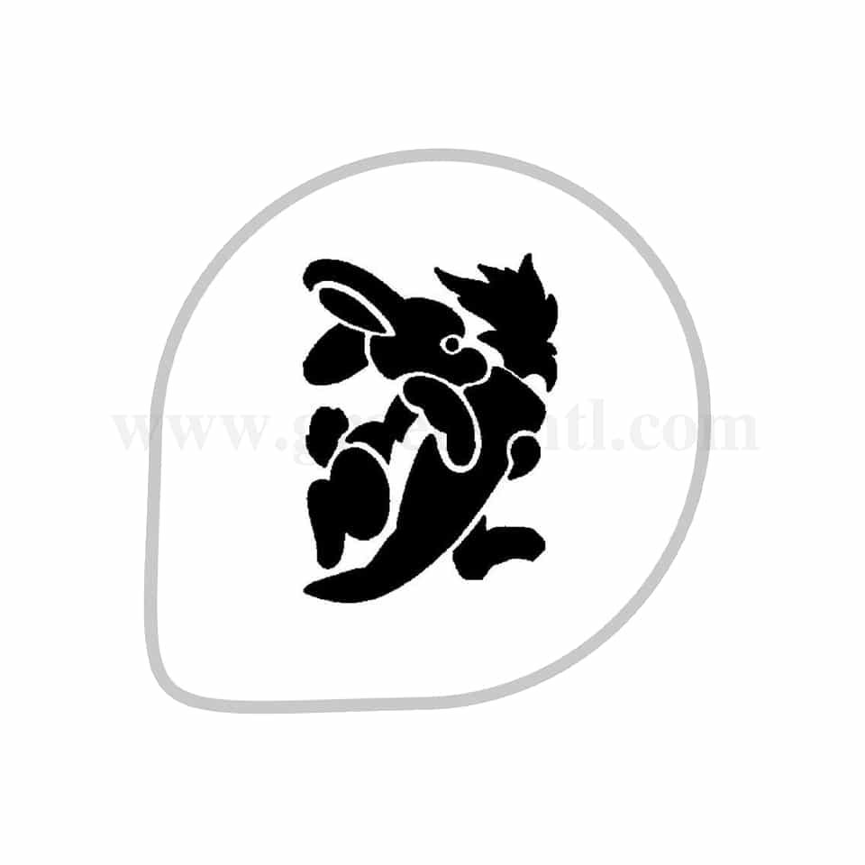 MARTELLATO Stencil Rabbit D 260 mm