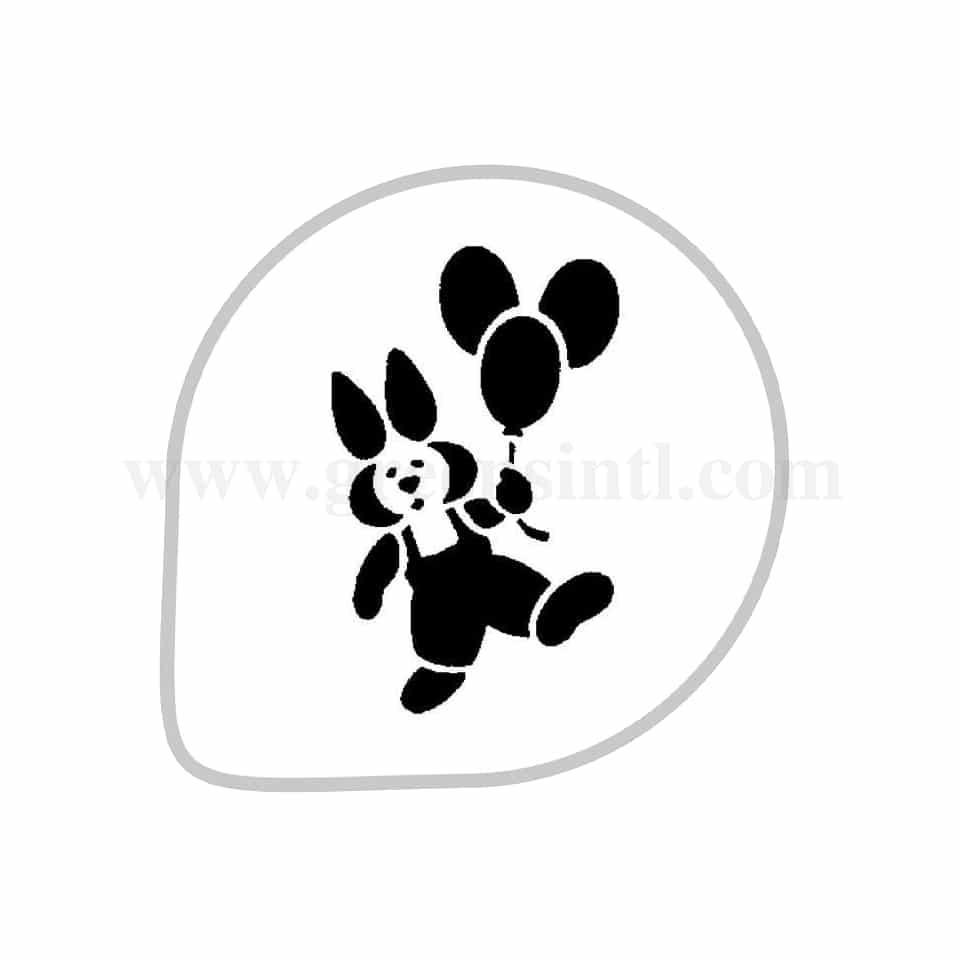 MARTELLATO Stencil Rabbit D 260 mm