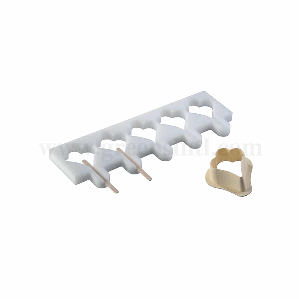 MARTELLATO Plastic Mould Ice cream with Stick Winter Ice