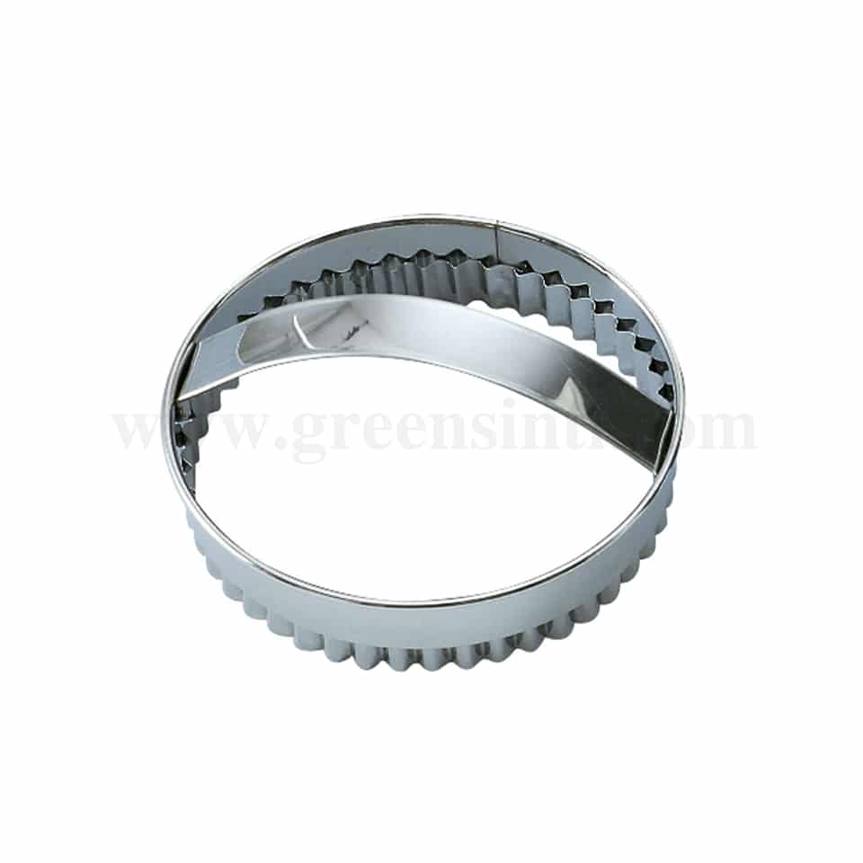 MARTELLATO Wavy round pastry Cutter D 120 h 20 mm