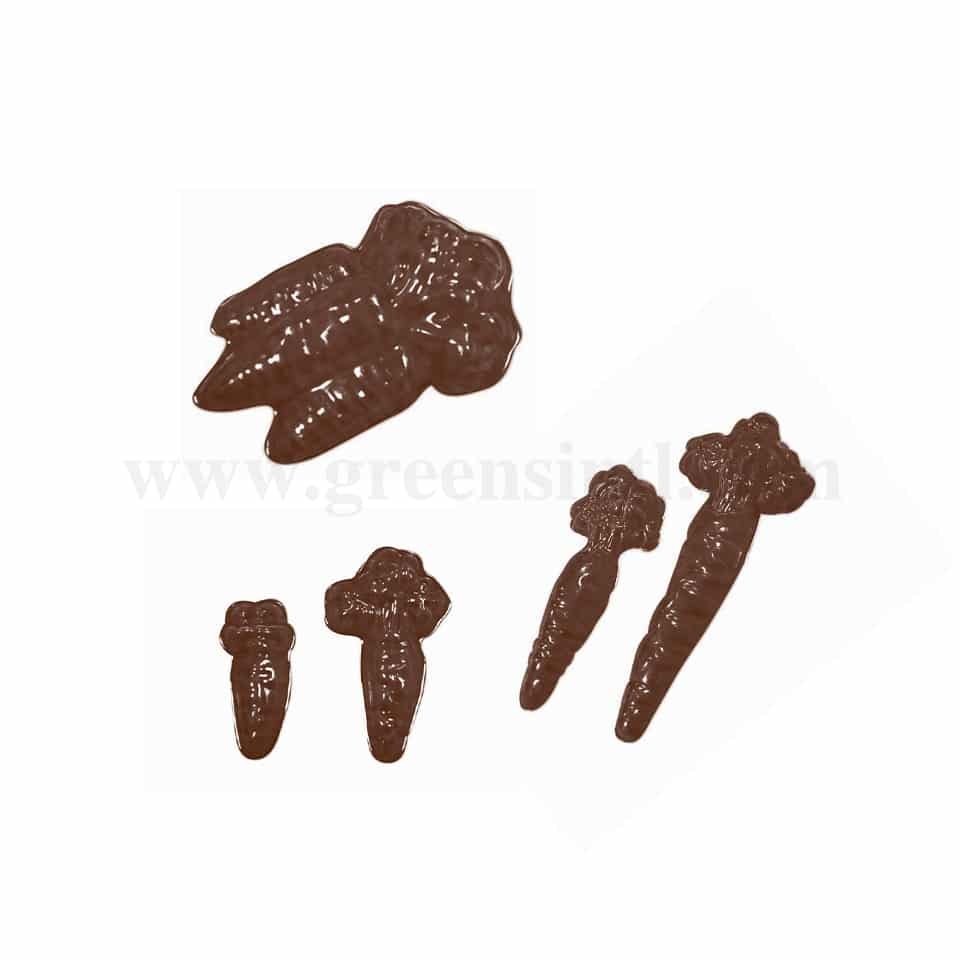MARTELLATO Thermoformed Chocolate Mould Carrots