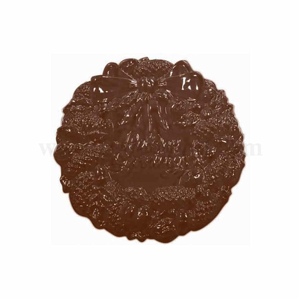 MARTELLATO Thermoformed Chocolate Mould Wreath