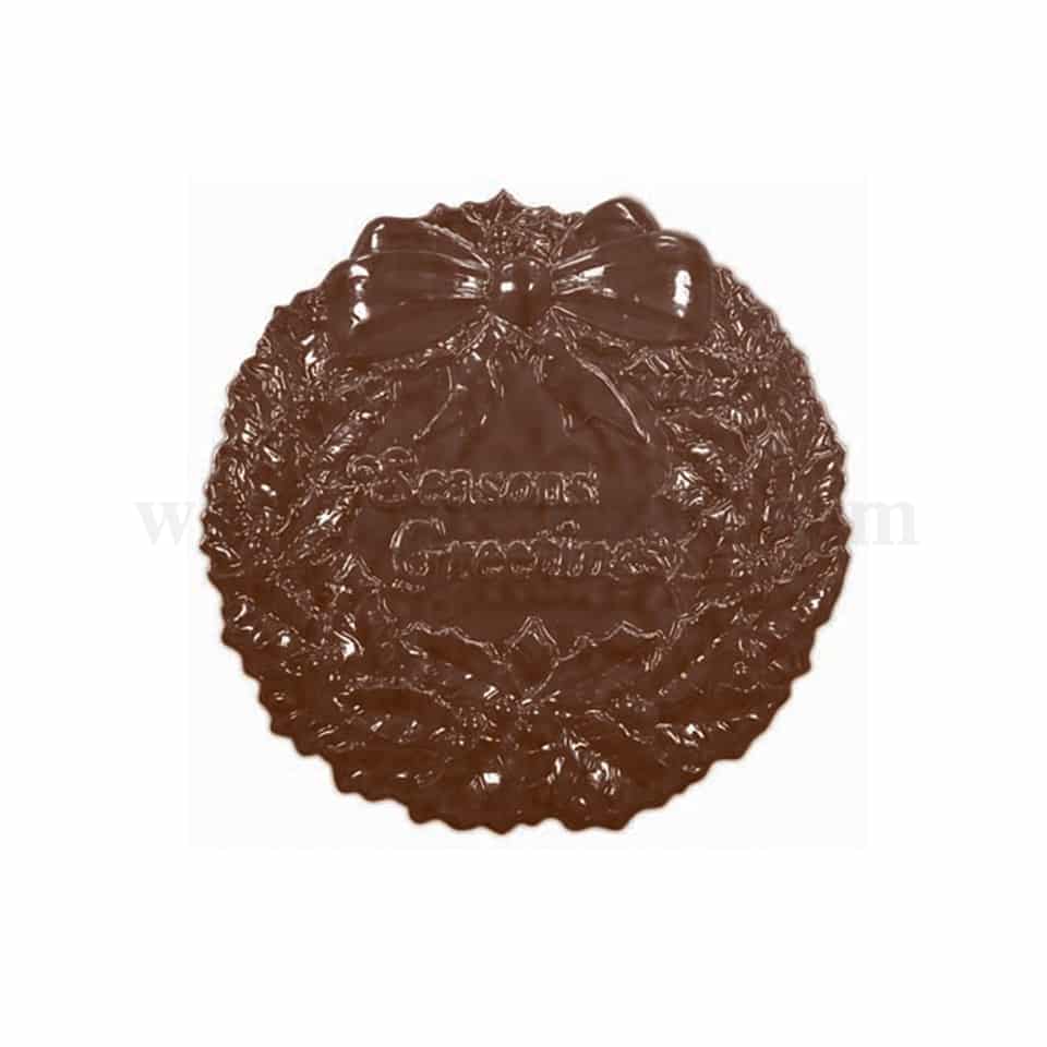 MARTELLATO Thermoformed Chocolate Mould Wreath