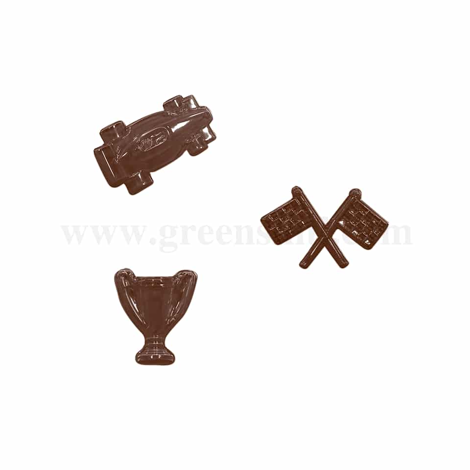 MARTELLATO Thermoformed Chocolate Mould F1 Racing