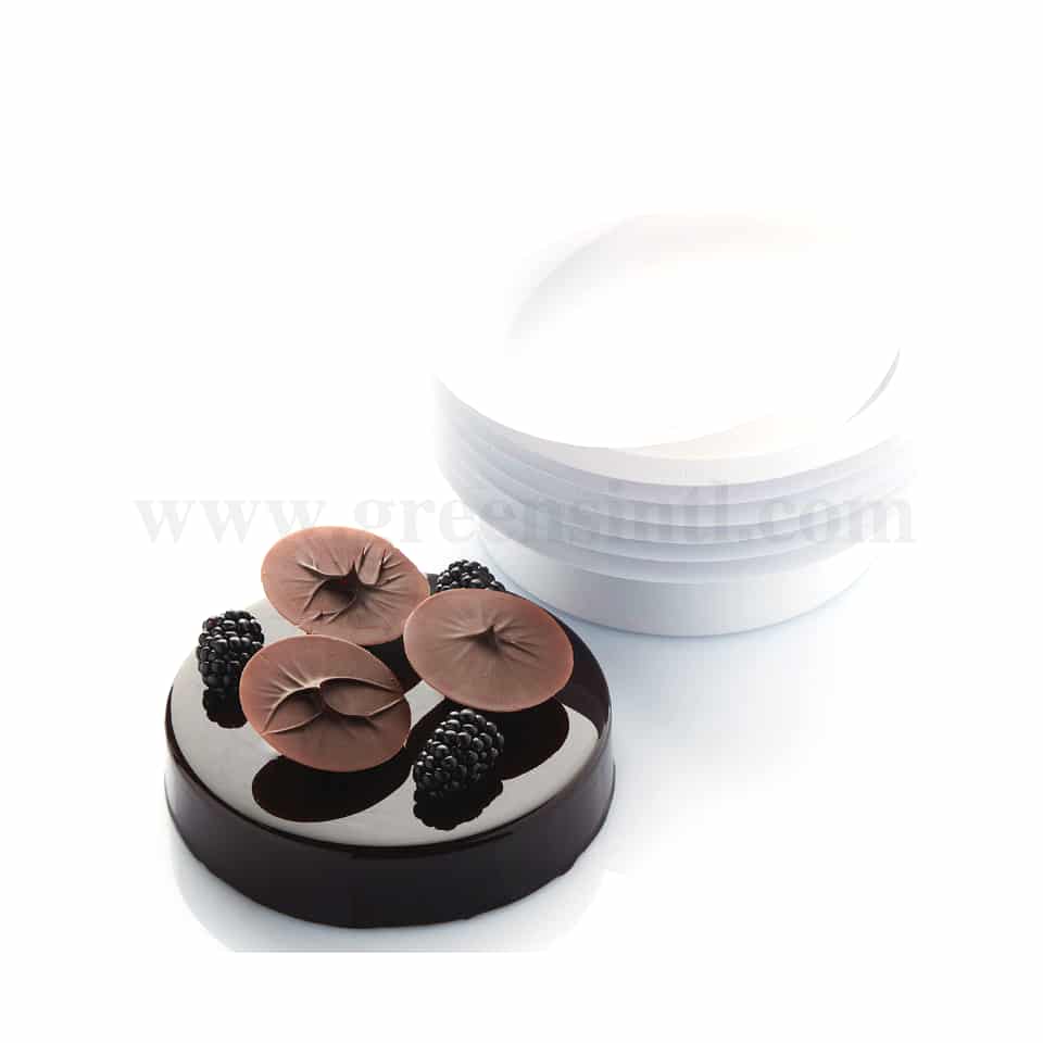 MARTELLATO One Strip Plastic Disposable Round Cake D 180 mm