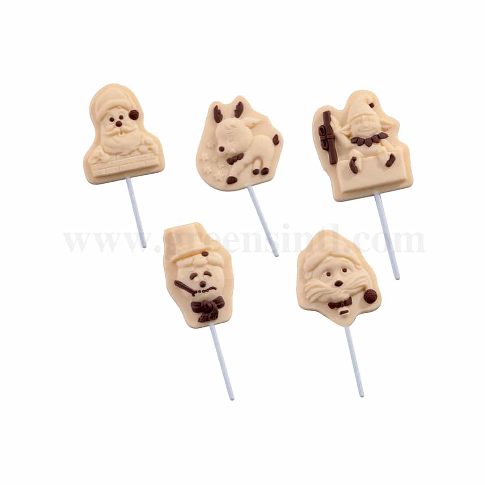 MARTELLATO Chocolate Lollipop Silicone Mould 395 x 143 mm
