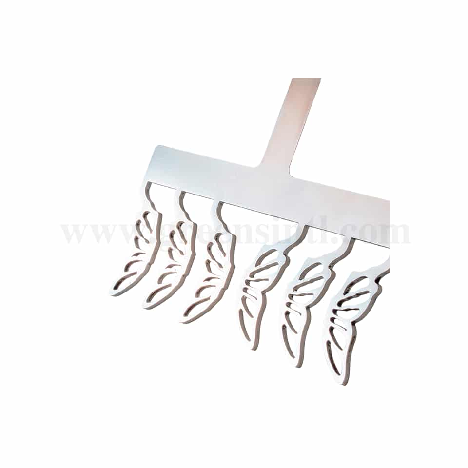 MARTELLATO Stainless Steel Comb Butterfly 250 x 180 mm