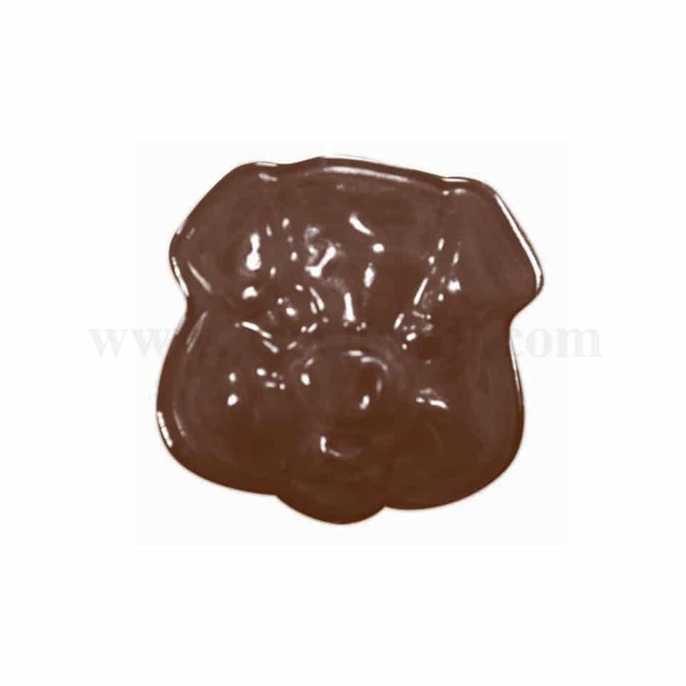 MARTELLATO Thermoformed Chocolate Mould Pig D32 x  h14mm