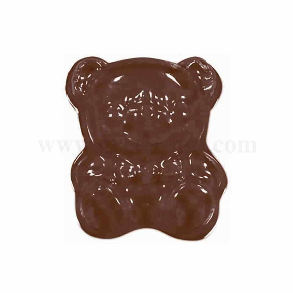 MARTELLATO Thermoformed Chocolate Mould Baby Orsetto 30x30 h10mm