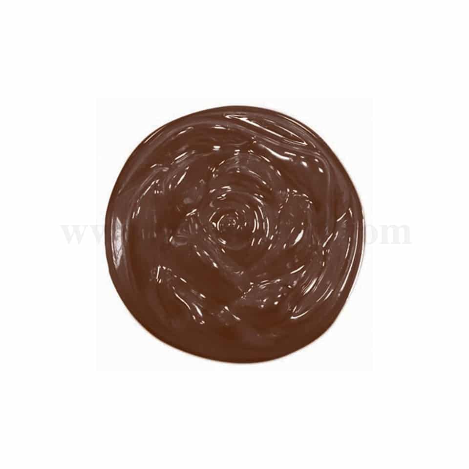 MARTELLATO Thermoformed Chocolate Mould Rose D37 x  h12mm
