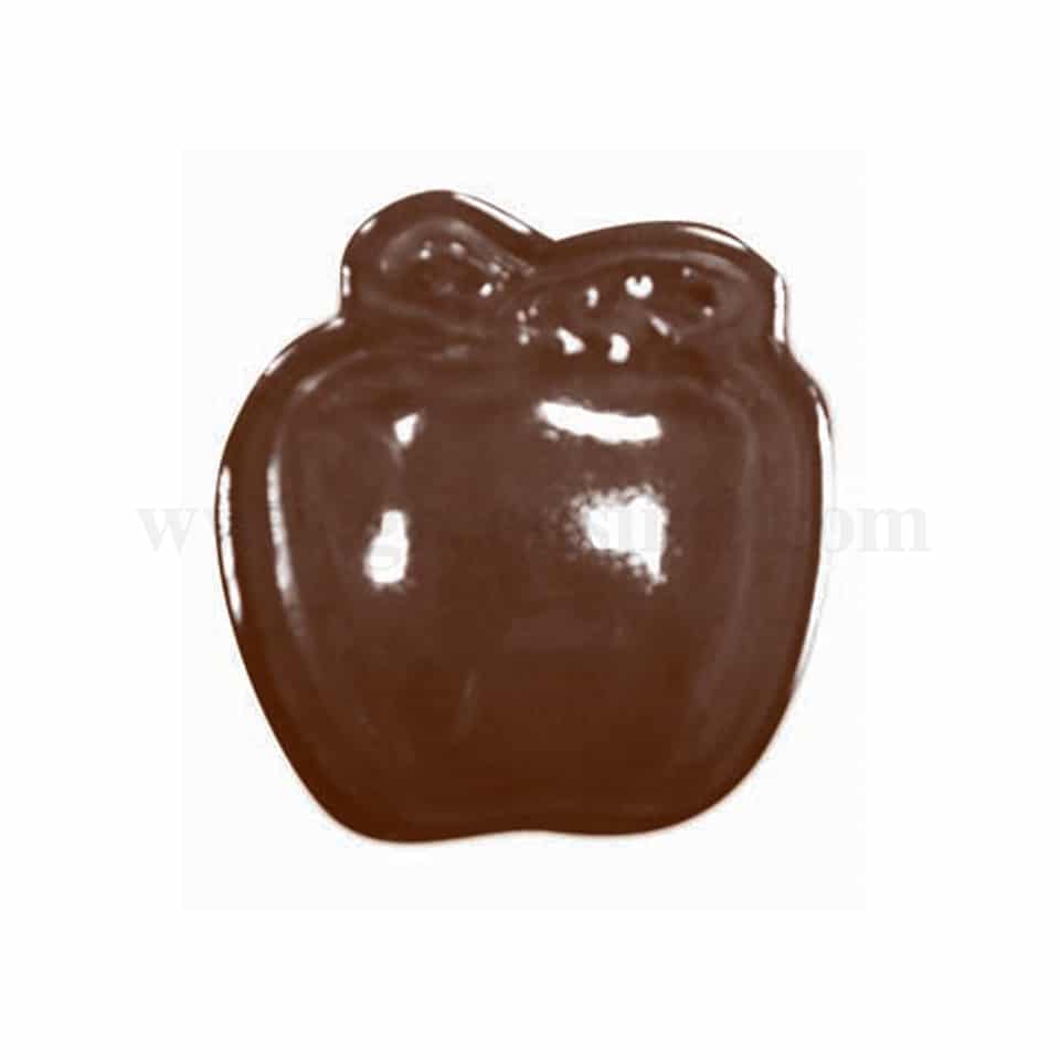 MARTELLATO Thermoformed Chocolate Mould Apple 25x30 h10mm