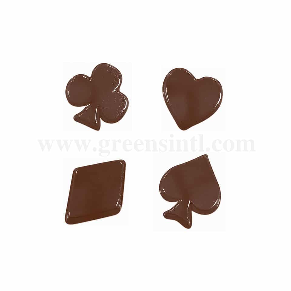 MARTELLATO Thermoformed Chocolate Mould Spades