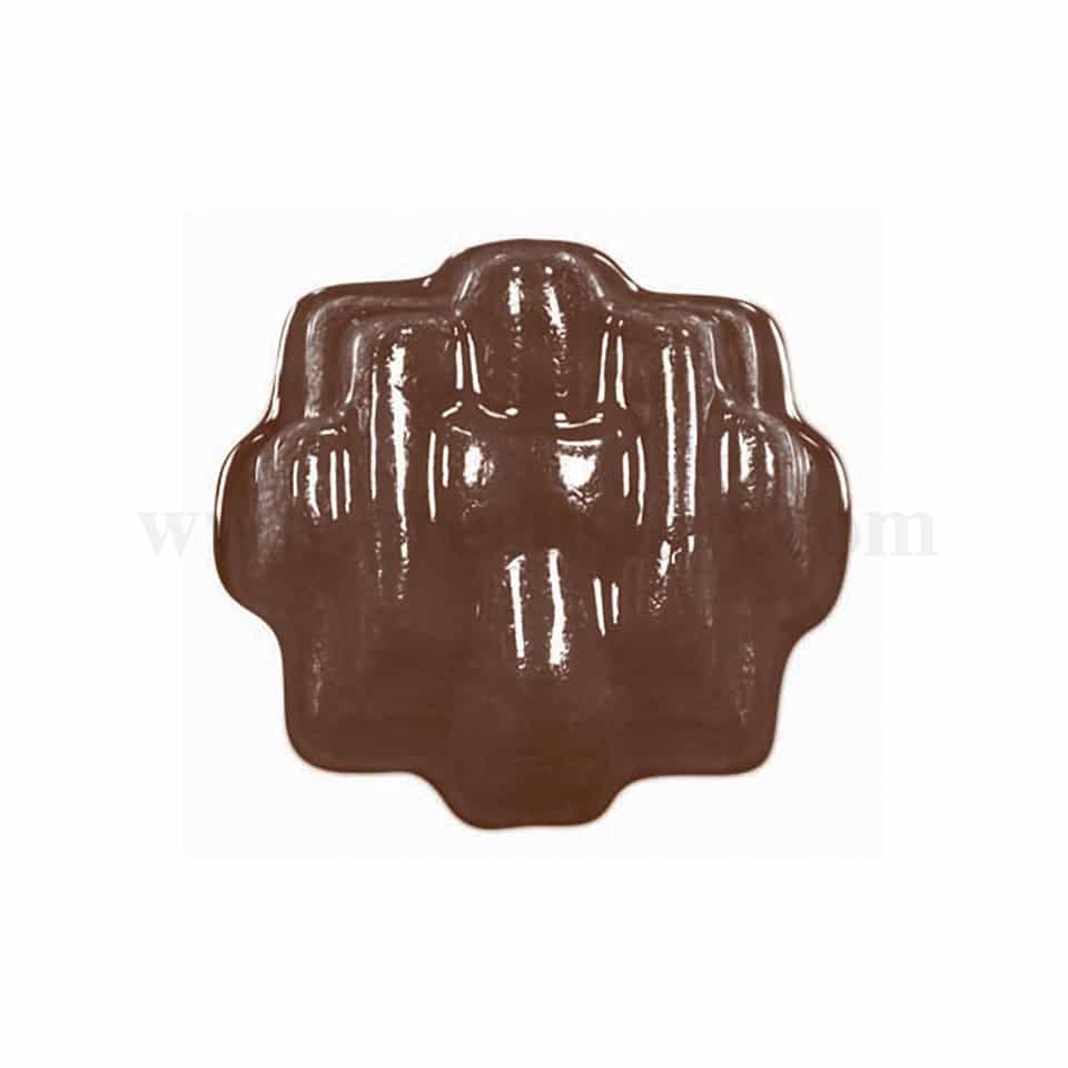 MARTELLATO Thermoformed Chocolate Mould Square Waven D30 x  h16mm