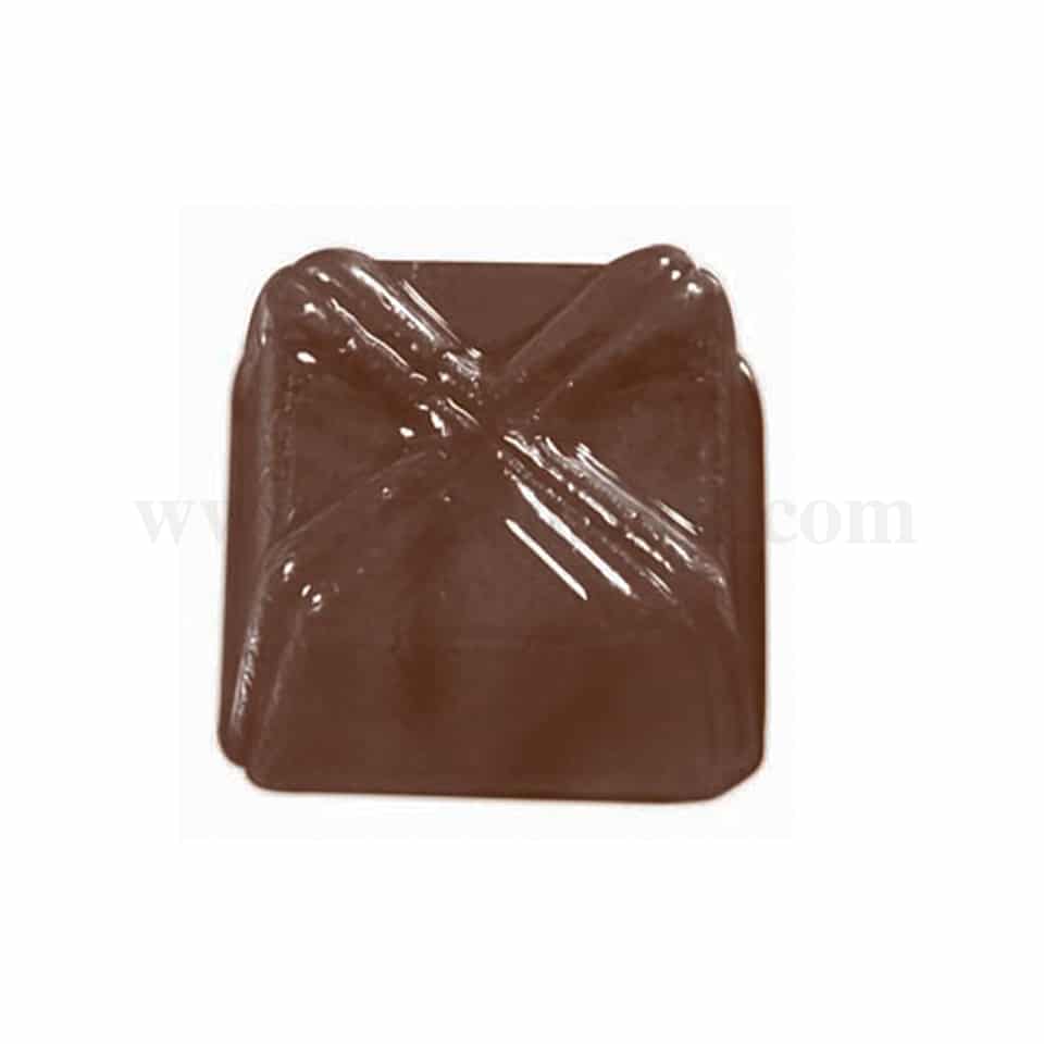 MARTELLATO Thermoformed Chocolate Mould 25x25 h14mm