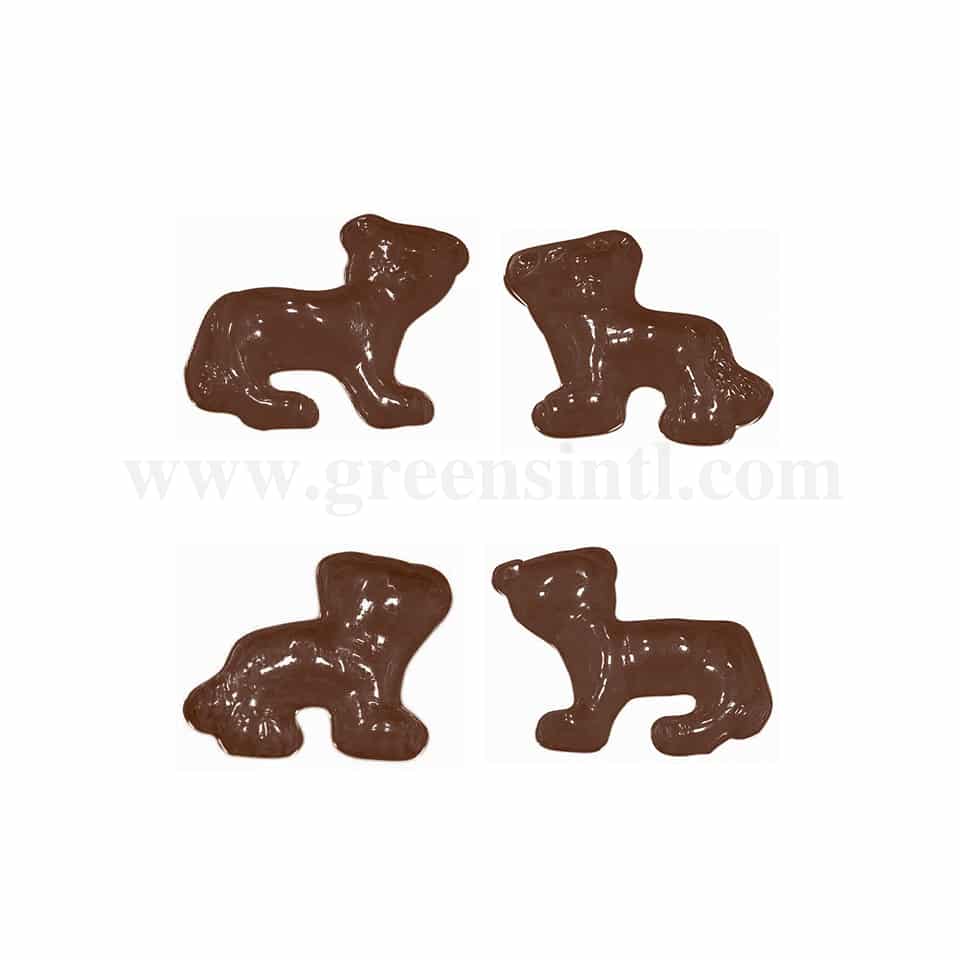 MARTELLATO Thermoformed Chocolate Mould Lioness & Cub