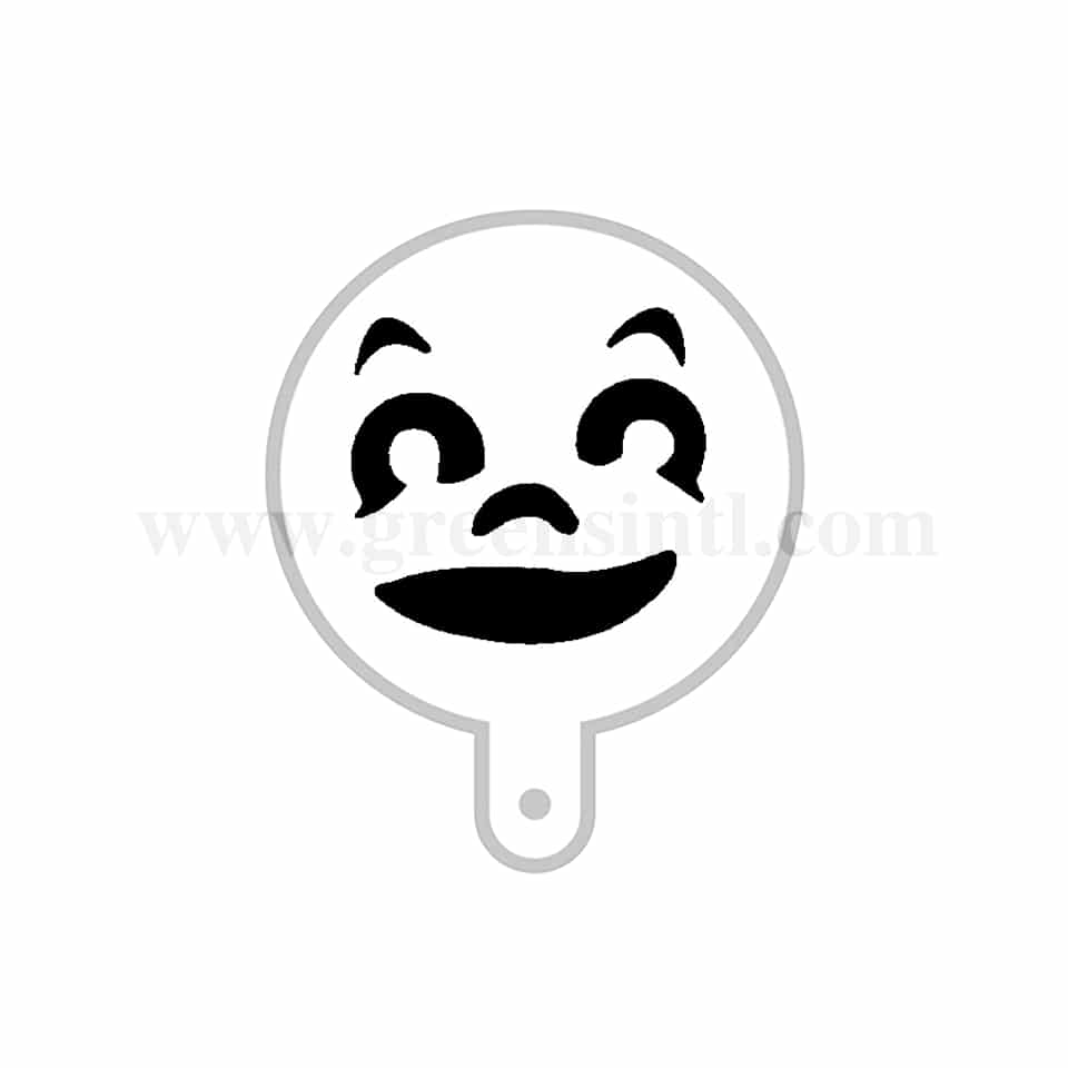 MARTELLATO Stencil For Cappuccino Face D 95 mm