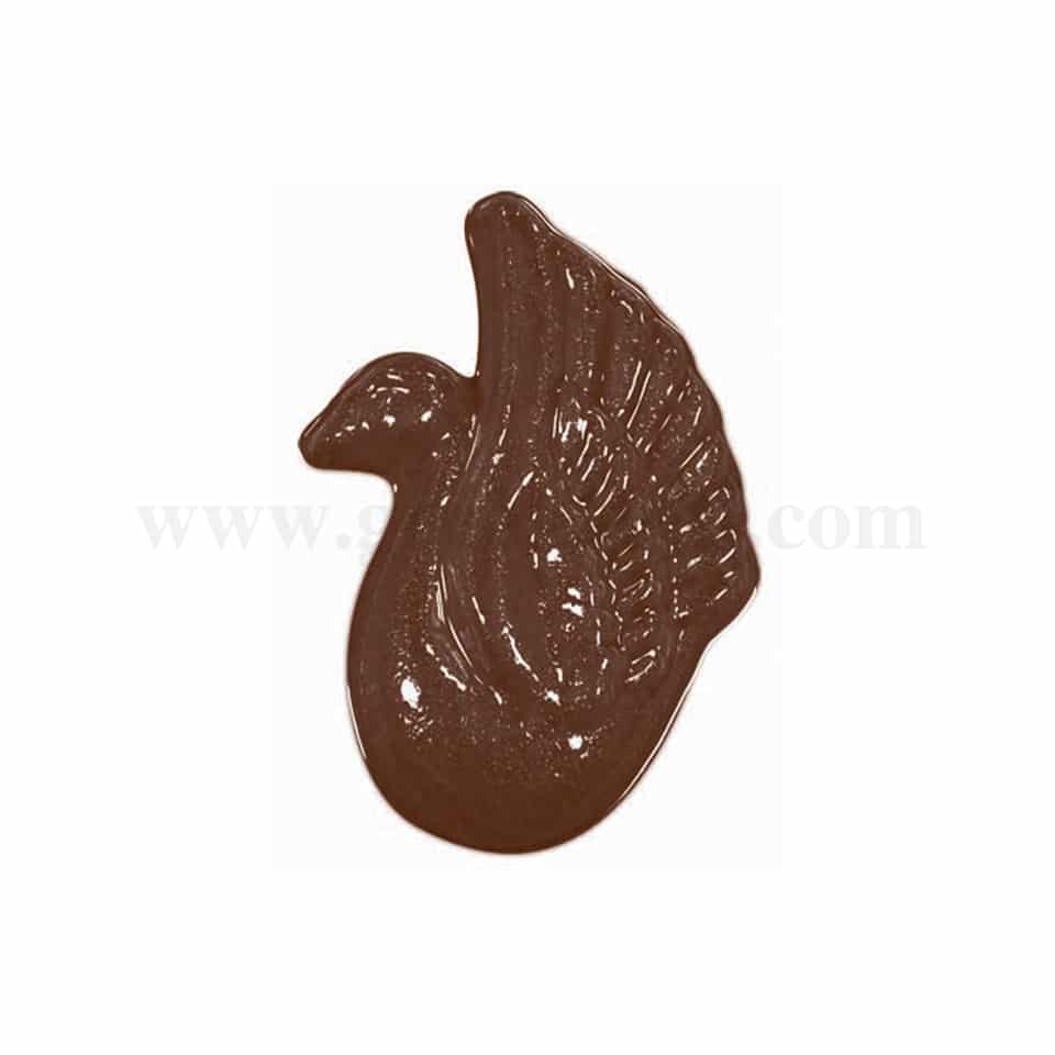 MARTELLATO Thermoformed Chocolate Mould Love Birds 64 x 42 x h8mm