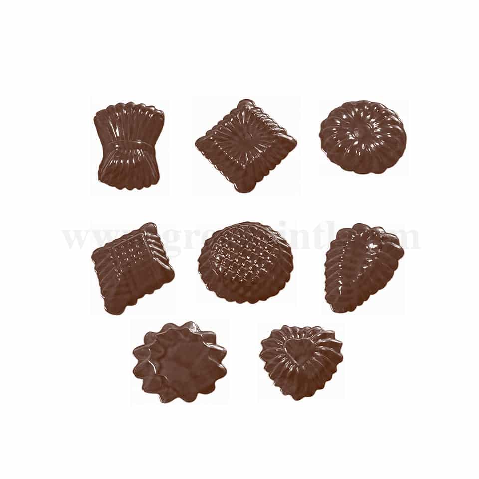 MARTELLATO Thermoformed Chocolate Mould Shapes