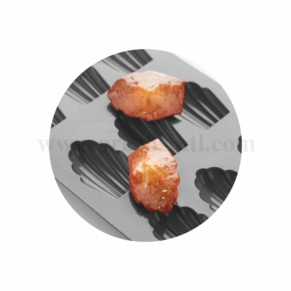 MARTELLATO Silicone Mould Madeleines 68 x 45 x h 17 mm