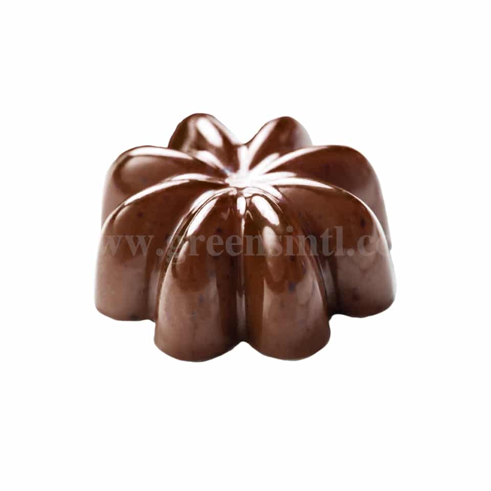 MARTELLATO Polycarbonate Chocolate Mould Étolie 38 x 38 h 15 mm