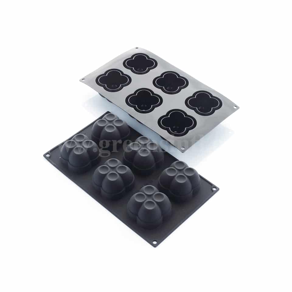 MARTELLATO Food-Grade Silicone Mould Chloe 61 x 61 x h 40 mm
