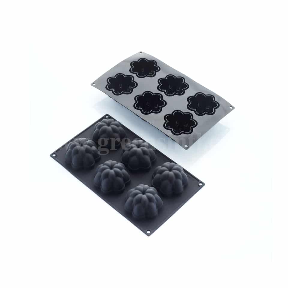 MARTELLATO Food-Grade Silicone Mould Dahlia 71 x 70 x h 43 mm