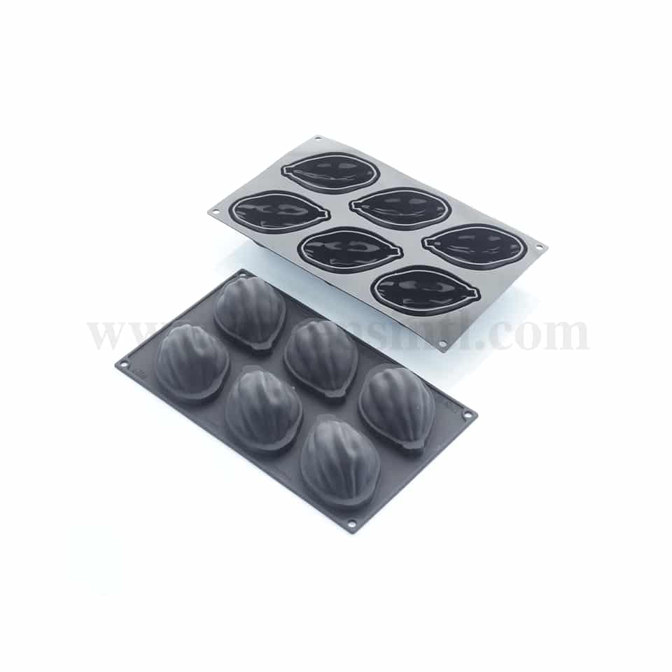 MARTELLATO Food-Grade Silicone Mould Cocoa 95 x 61 x h 39 mm