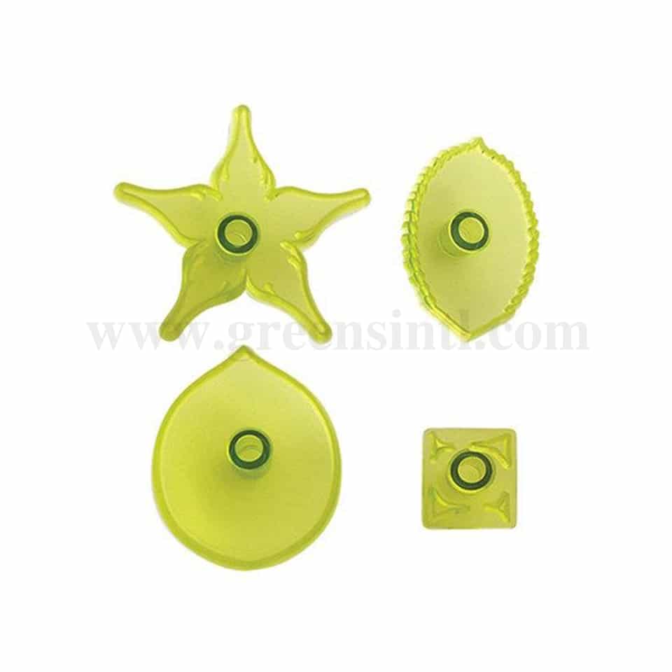 JEM Rose Cutters - Large Rose Set Set of 4